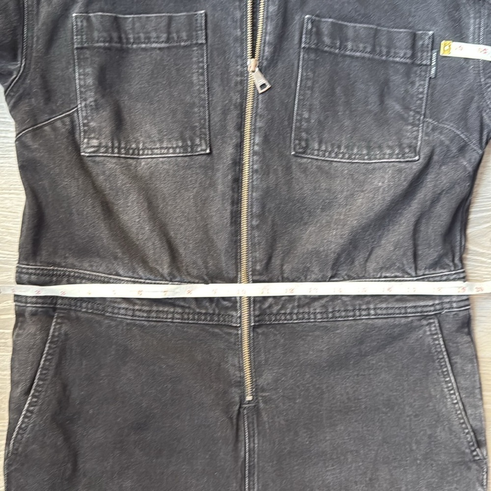 TED BAKER Aleya zip-through denim jumpsuit size Large/3 - Picture 12 of 13